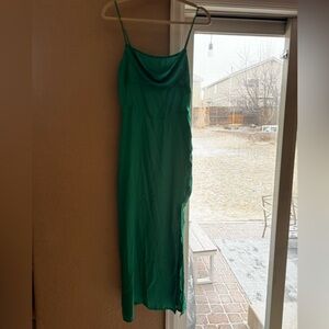 Promesa Vibrant Green Maxi Dress